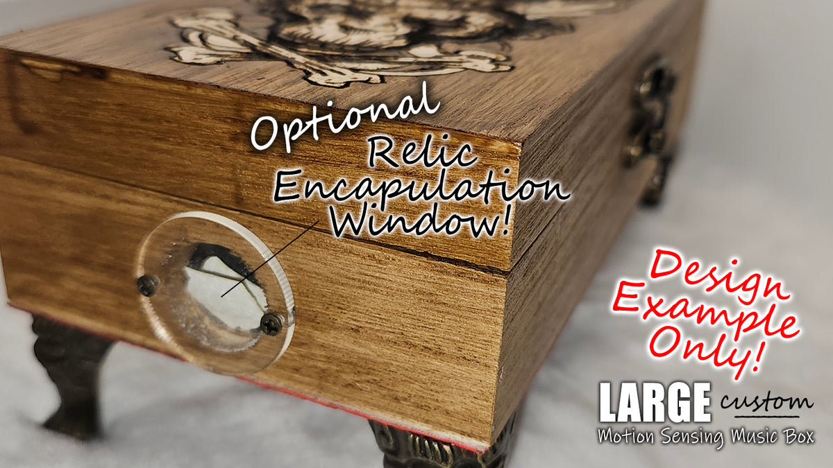 Motion Sensing Music Box - Large Custom! – CreepyCrates